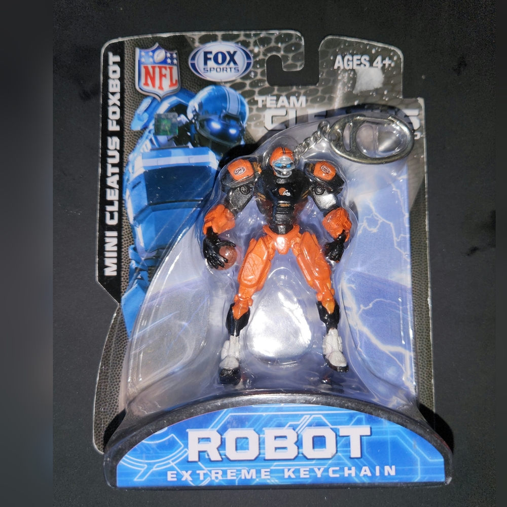 Mini Cleatus Foxbot keychain Cleveland Browns